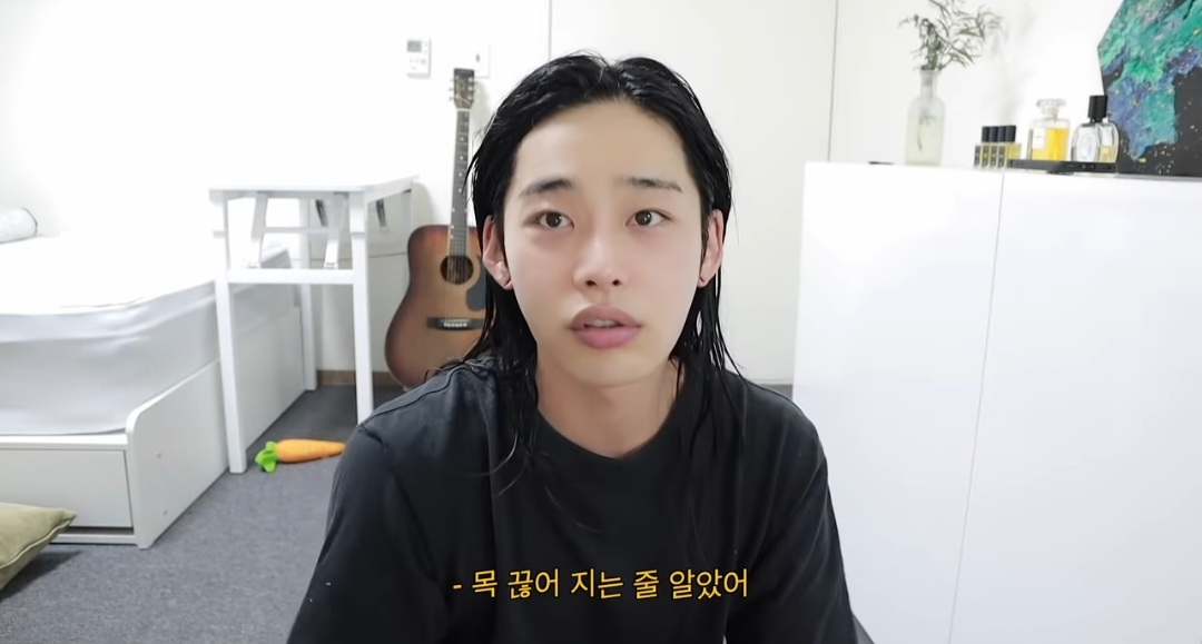 일주일 간 장발로 머리 붙이기 챌린지 한 남자 유투버(+두 번째 도전) | 인스티즈