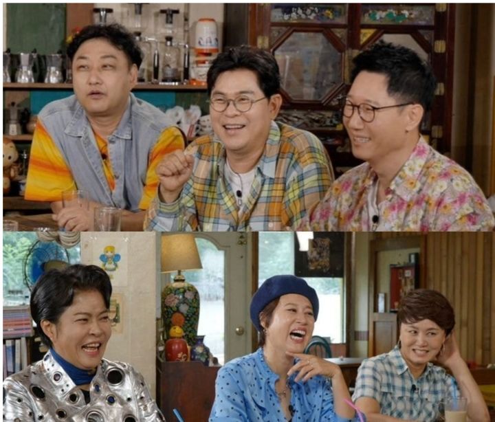 스틸 사진만 봐도 재밌는 김용만,지석진,김수용 & 이경실,박미선,조혜련의 신규 예능 jpg | 인스티즈