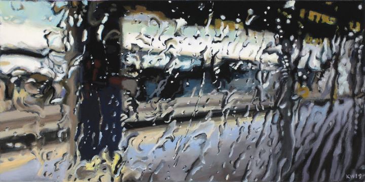 믿을 수 없을 정도로 사실적인 비오는 날 그림 | 인스티즈