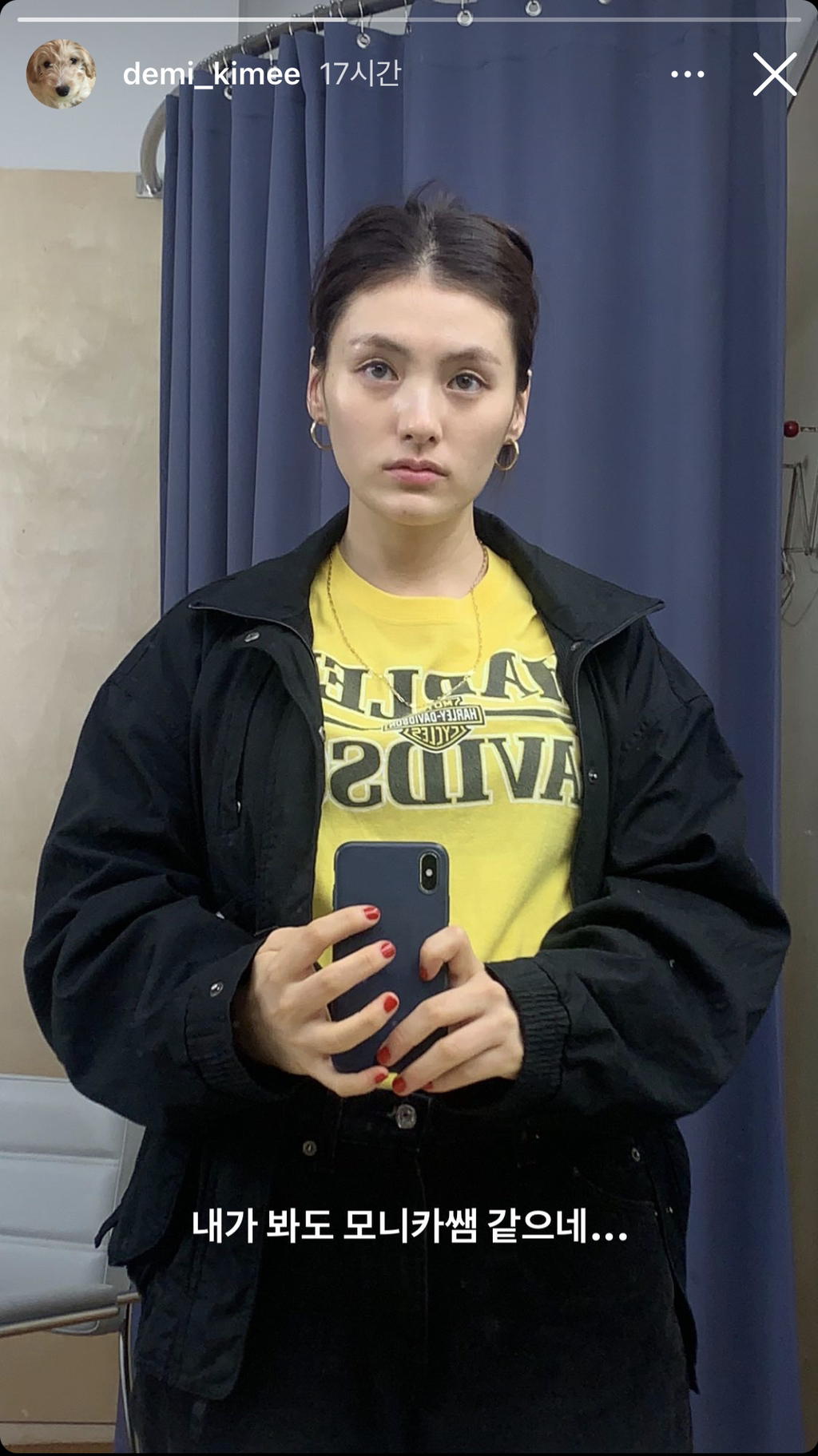 인스타 스토리에서 스우파 모니카 언급한 배우 김용지.jpg | 인스티즈