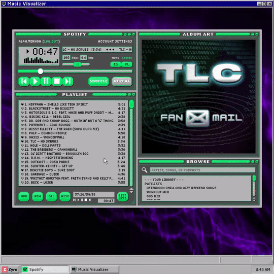 현재 인기 있는 사이트들의 90년대 레트로 스타일.gif | 인스티즈