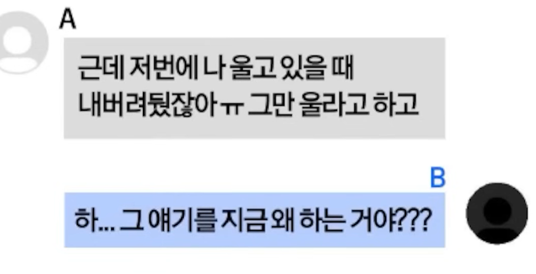 뭐만하면 화내는 애인 VS 징징대고 우는 애인 | 인스티즈