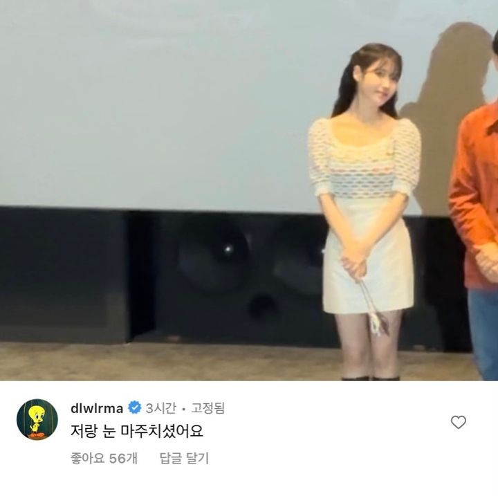 아이유가 인스타에 달고 있는 댓글 | 인스티즈