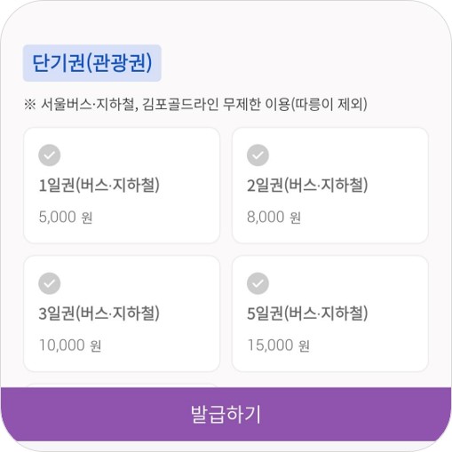 지방인들이 서울여행 갈 때 쓰면좋다는 기후동행카드 단기권 | 인스티즈
