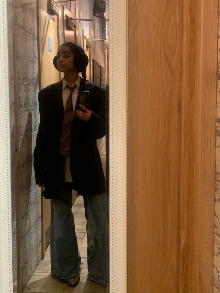 여자들 넥타이 패션 유행하면 좋겠는 글.jpg | 인스티즈