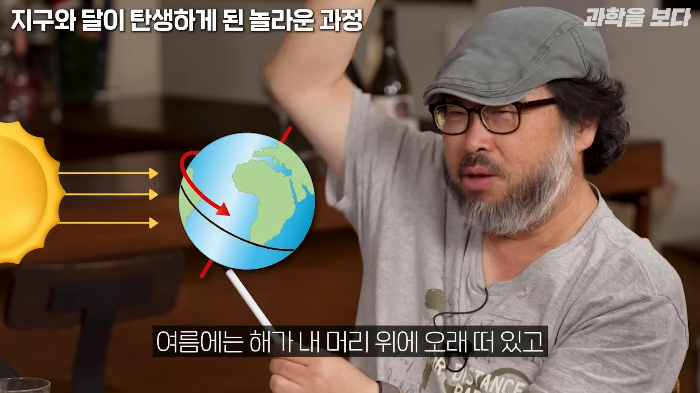 지구가 생일빵 거하게 맞아서 만들어진 달 | 인스티즈