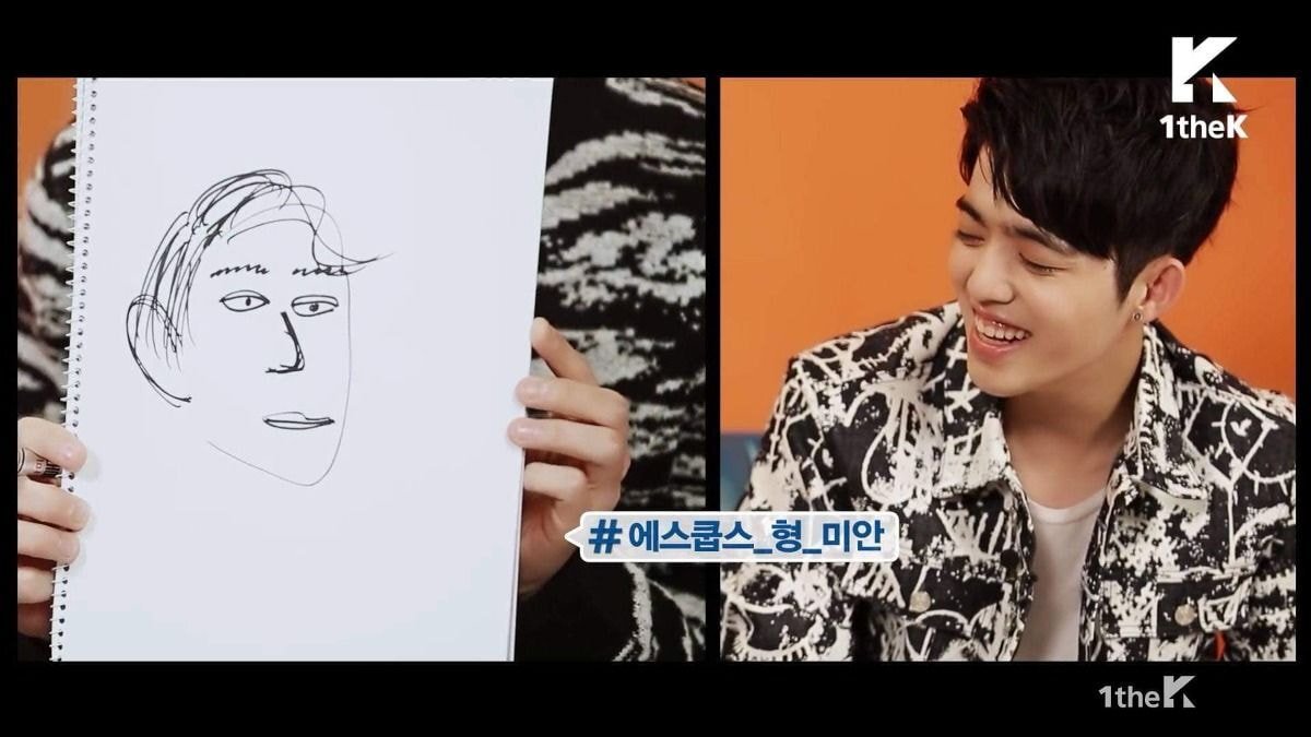 부모님이 화가라는 세븐틴 버논의 그림 실력...jpg | 인스티즈