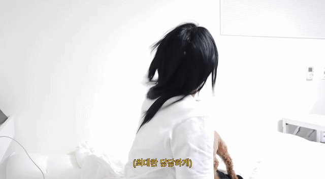 일주일 간 장발로 머리 붙이기 챌린지 한 남자 유투버(+두 번째 도전) | 인스티즈