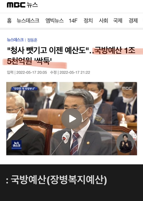 윤석열 정부에서 삭감한 예산 목록들 (도대체 이 돈은 어디로 가는걸까?) | 인스티즈