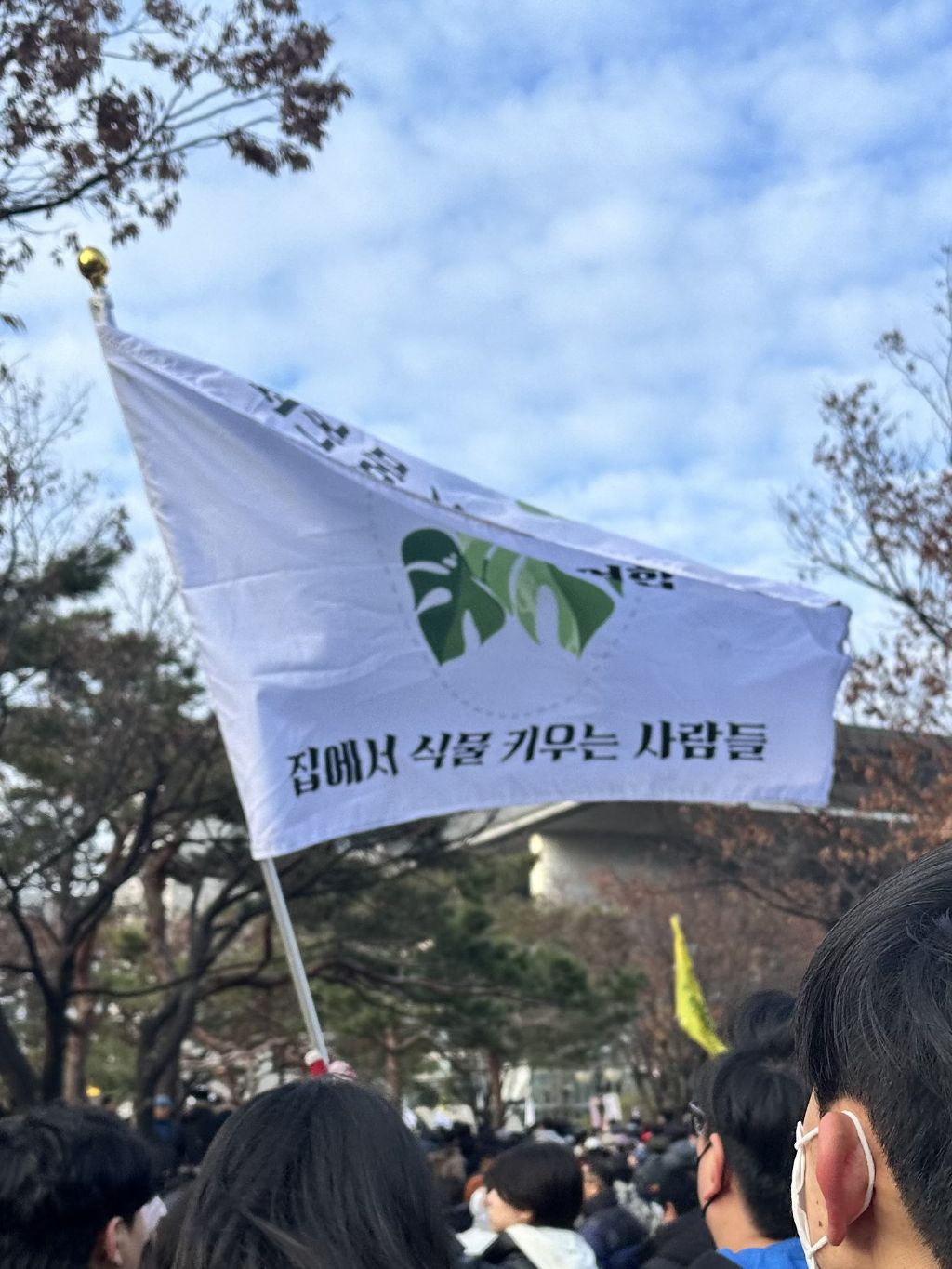 탄핵 시위= 대짱잼 깃발 대회 | 인스티즈