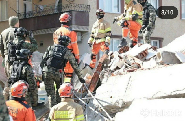 튀르키예 방송에 나온 한국구조대와 반응 | 인스티즈