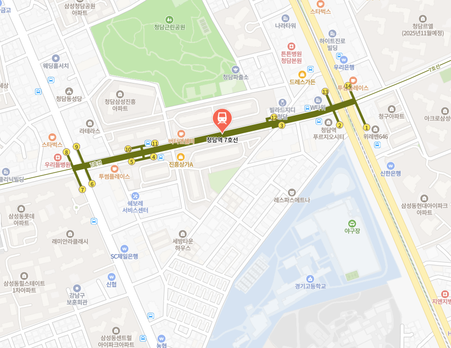 서울 7호선 탔는데 급똥 신호 왔을때 청담역이면 울어야함 | 인스티즈