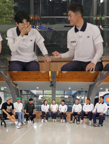 '집사부일체' 안산·김제덕, 핑크빛 분위기? | 인스티즈