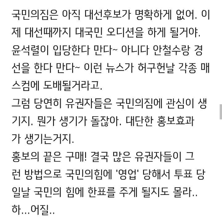 통찰력 오졌던 여시 정치덕후의 글 (완전 다 맞음) | 인스티즈
