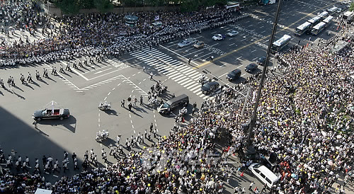 역대 민주 대통령 영결식 | 인스티즈