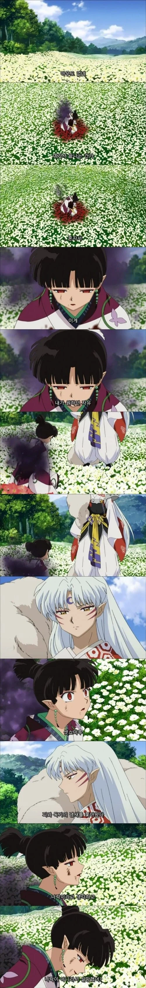 그시절 초딩들에게 망한사랑의 맛을 알게해준 셋쇼마루X카라 | 인스티즈