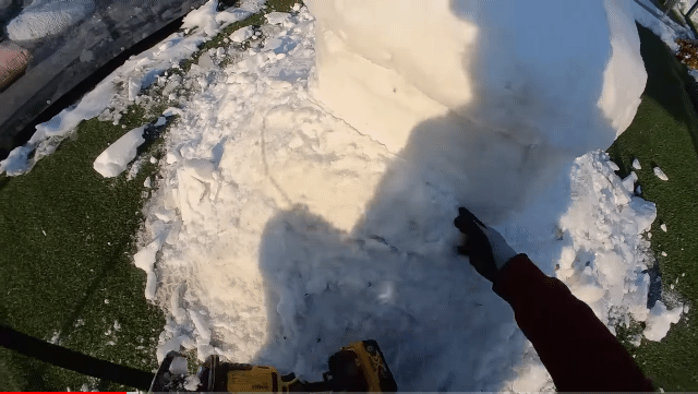 눈으로 집 만들어줬는데 갑자기 싸우는 하하하네 고양이들.gif | 인스티즈