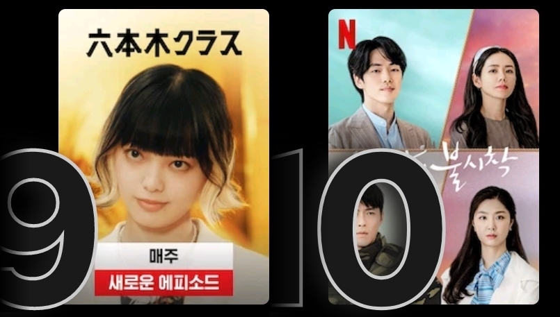 현시각 일본 넷플릭스 순위 | 인스티즈