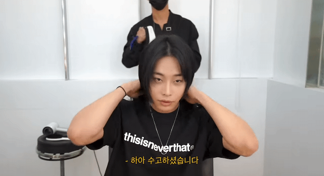 일주일 간 장발로 머리 붙이기 챌린지 한 남자 유투버(+두 번째 도전) | 인스티즈