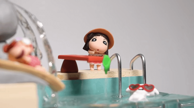 금손 유튜버의 클레이로 짱구 훈이 수영장 만들기 | 인스티즈