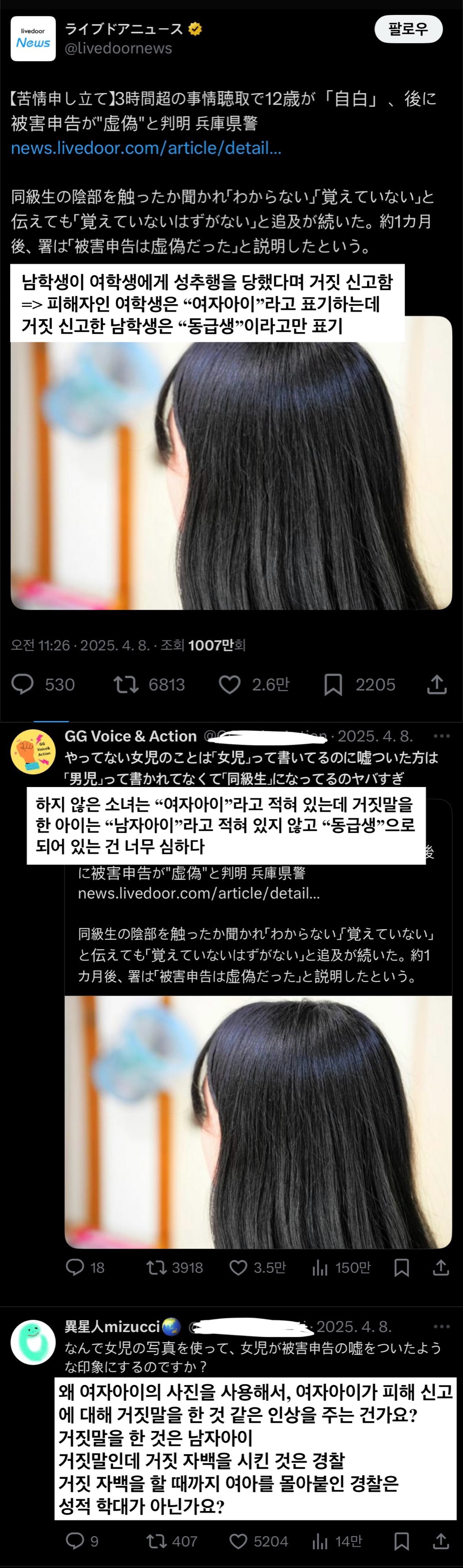 일본에서도 이슈인 뉴스의 성별 표기 문제 | 인스티즈