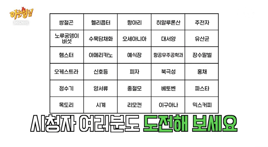 [아는형님] 단어 30개 100초만에 외우는 카이스트 대학원생...jpg | 인스티즈