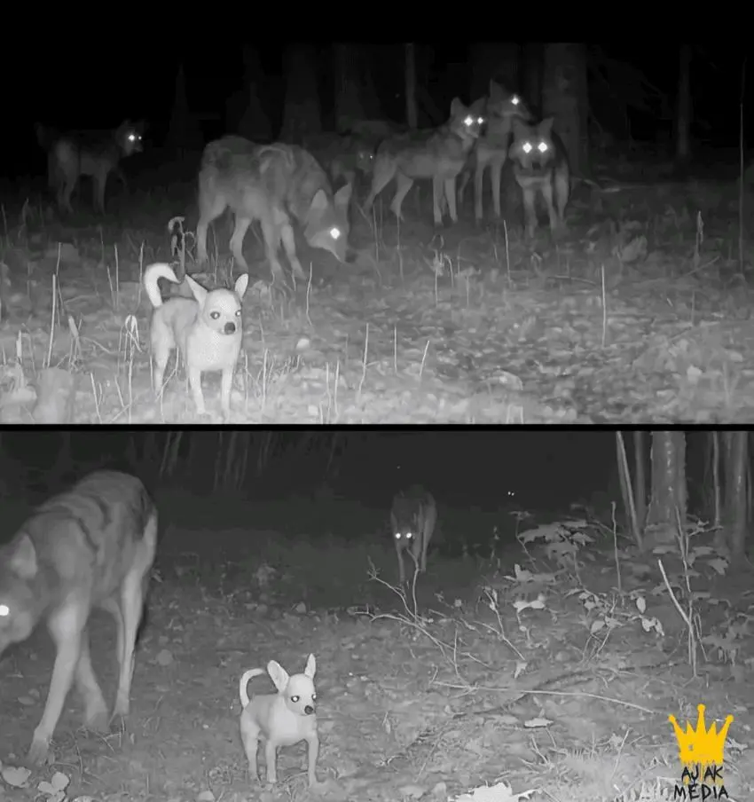 늑대 출몰지역에서 집나간 치와와의 최후... | 인스티즈