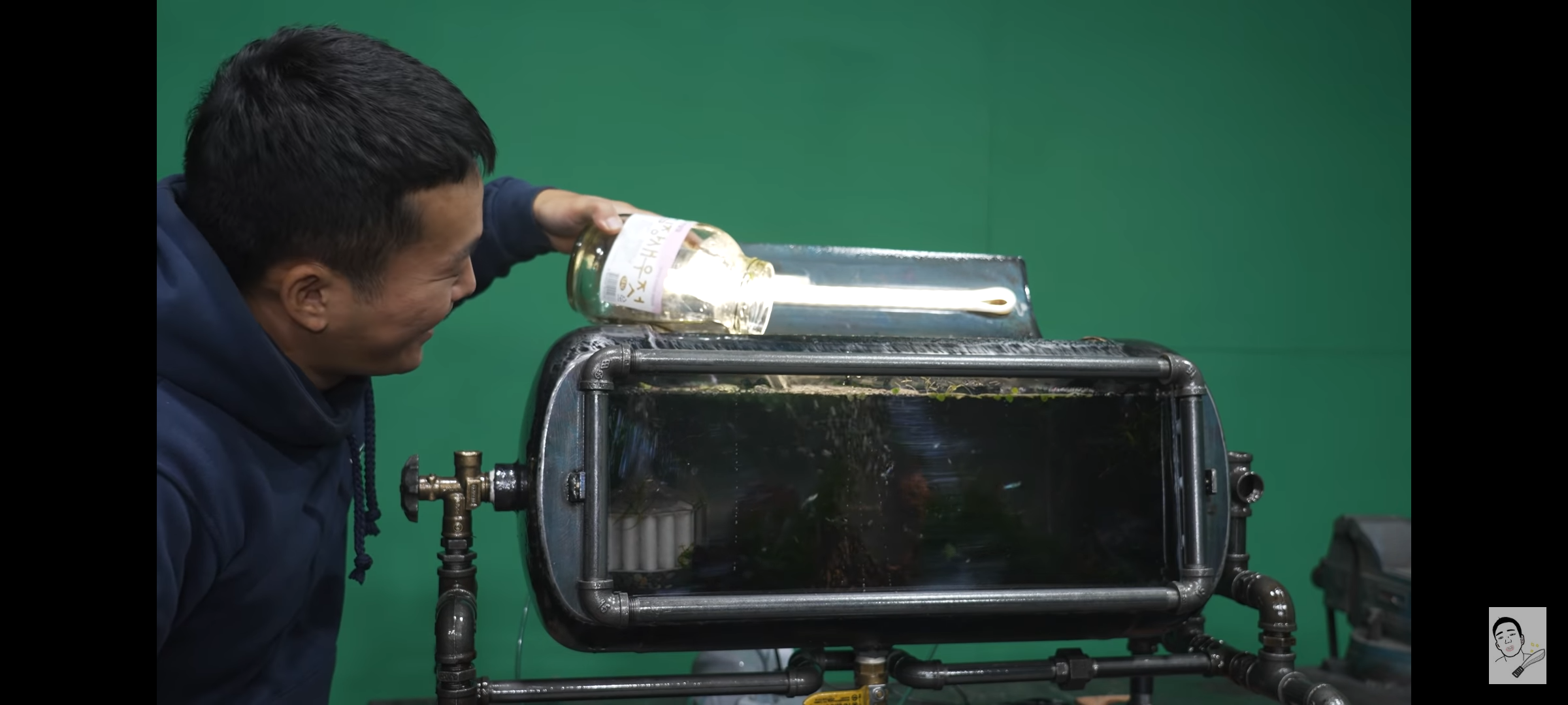 버려진 가스통으로 스팀펑크 어항 만들기 | 인스티즈