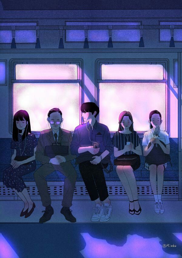 지하철 출근길 앉아가기 vs 퇴근길 앉아가기 | 인스티즈