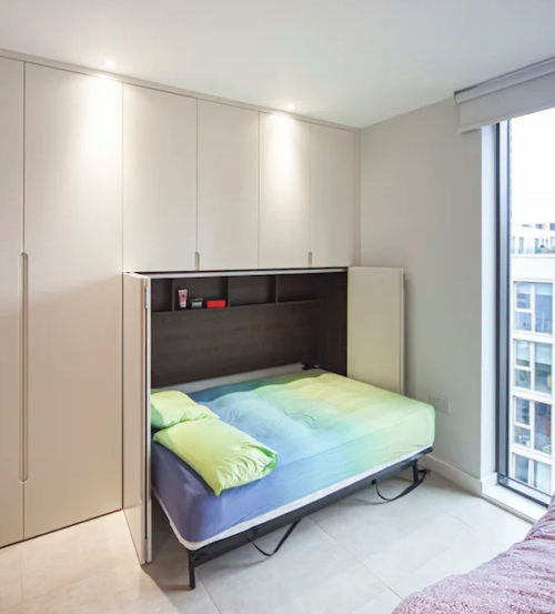 공간활용으로 좋을것 같은 접었다 펴는 접이식 침대 | 인스티즈