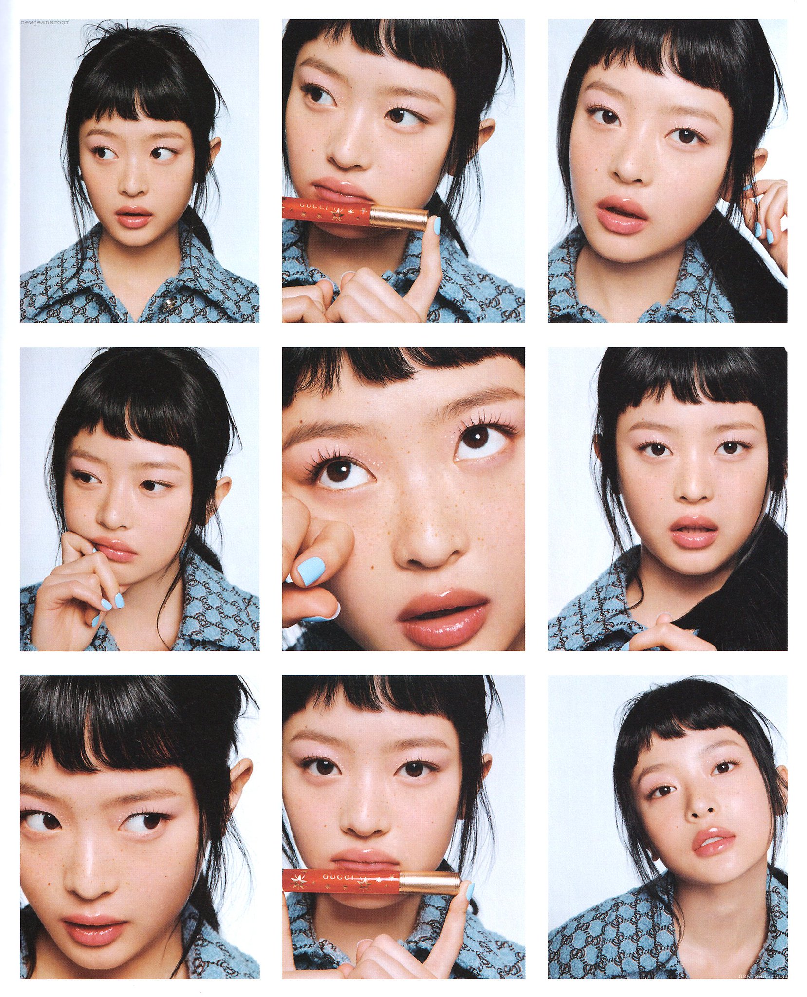 다채롭게 잘 뽑은 뉴진스 하니 구찌뷰티 화보 | 인스티즈