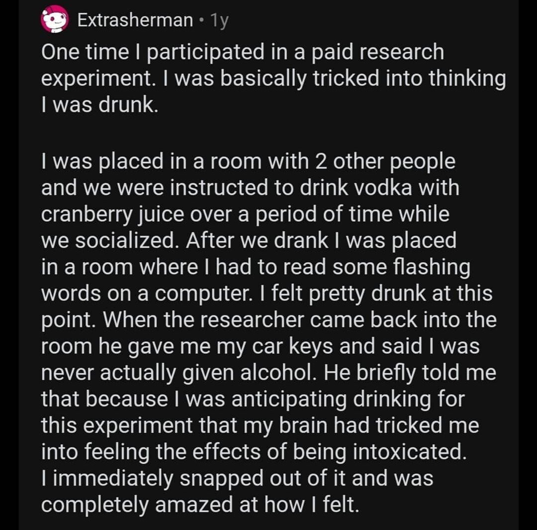 레딧) 흥미로운 결과가 나온 심리학 실험들 | 인스티즈