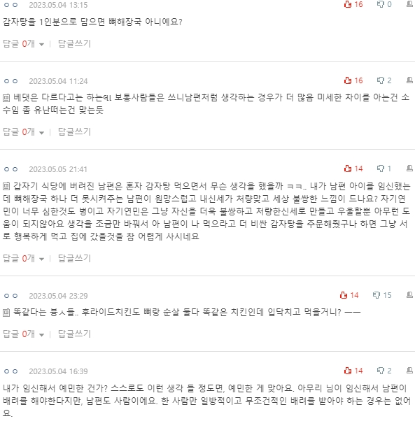 [네이트판] 뼈해장국과 감자탕이 뭐가 다른지 모르겠다는 남편 | 인스티즈