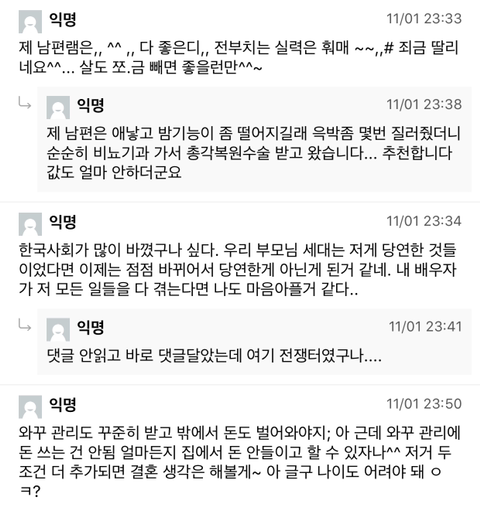 여자들아 이 조건이면 결혼 한다vs안 한다 | 인스티즈