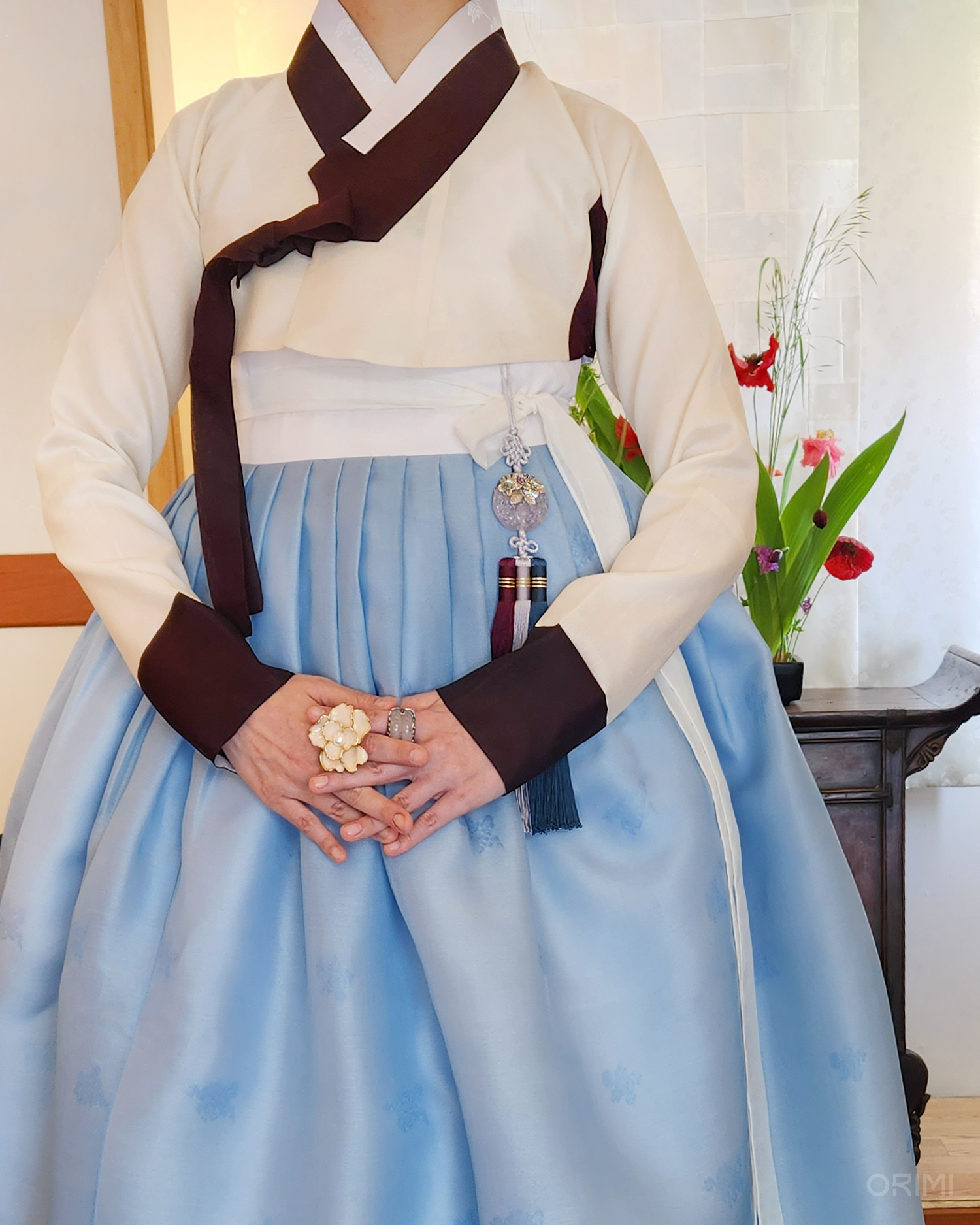 현대에도 인기 많은 미인도 한복 색조합 | 인스티즈