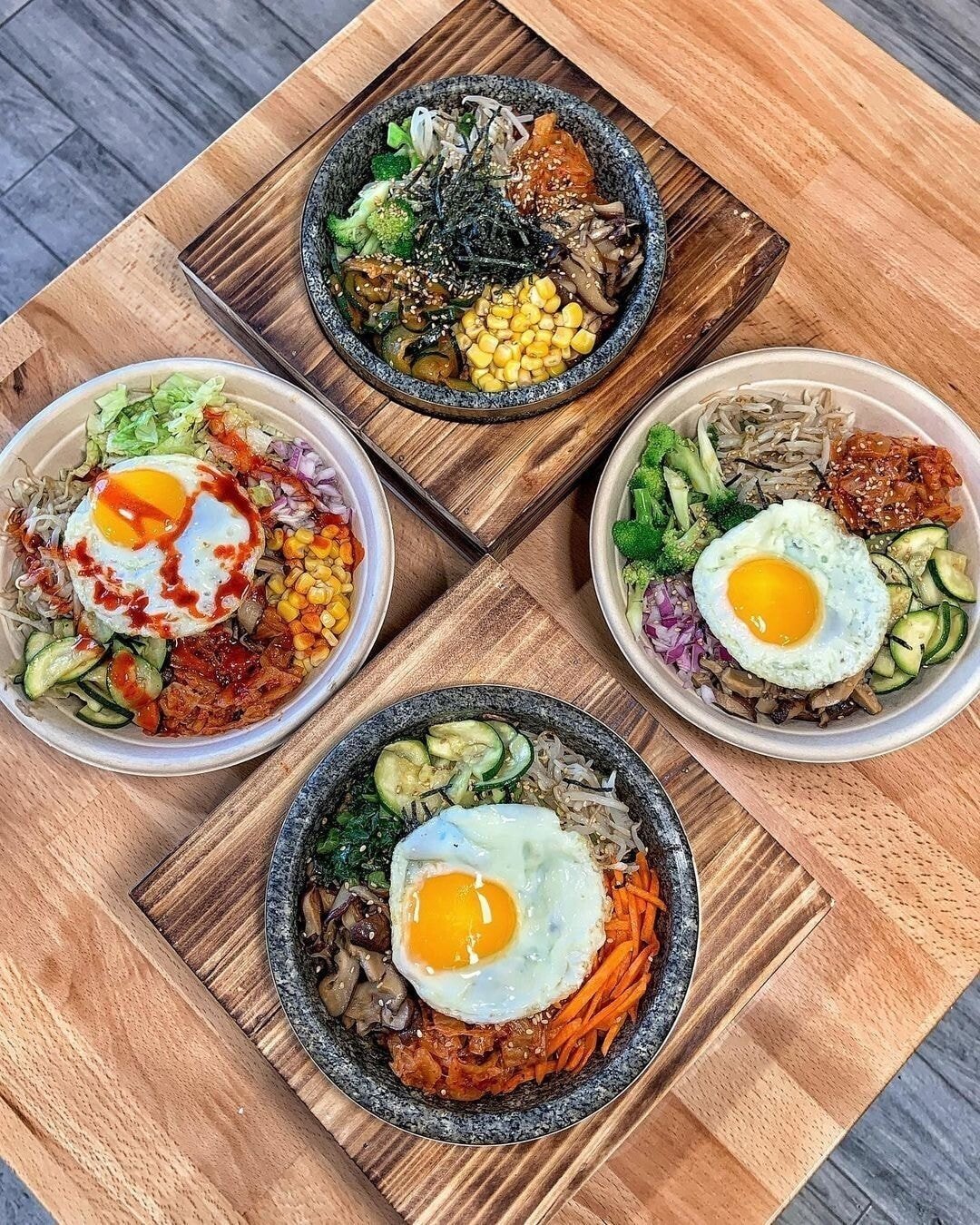 미국에 있다는 돌솥비빔밥 뷔페.gif | 인스티즈