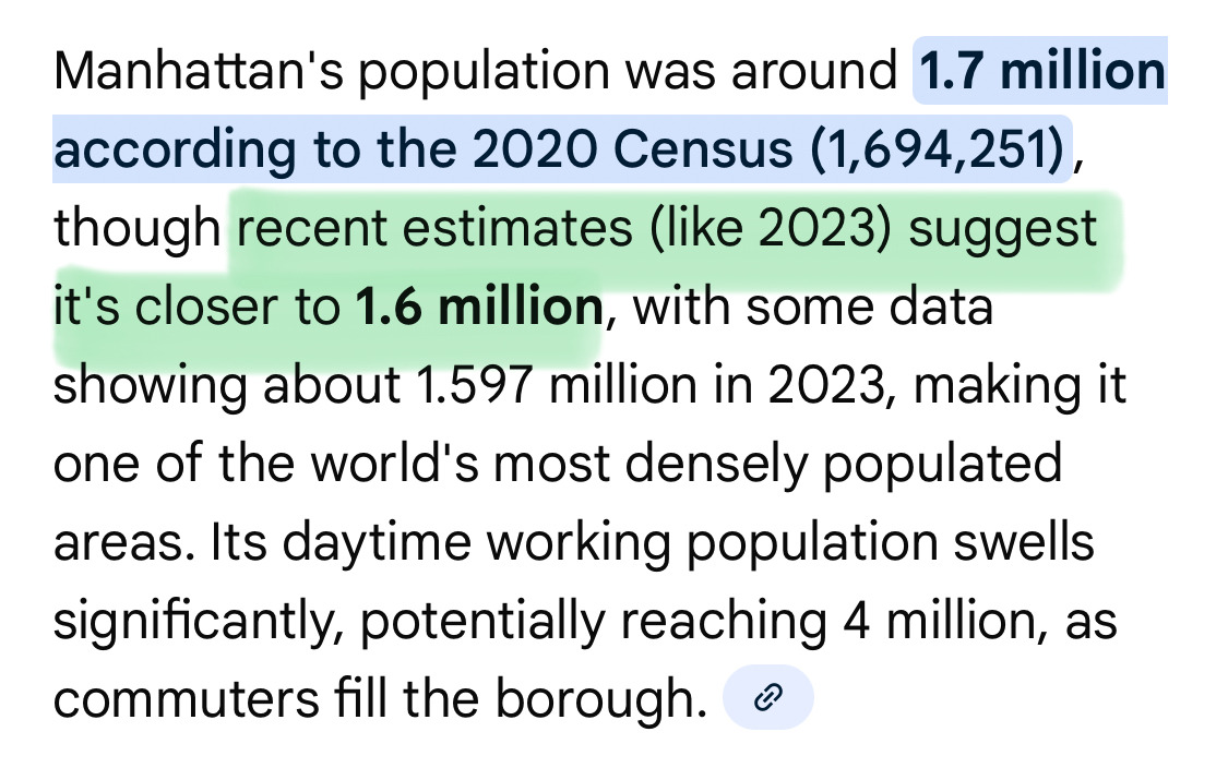 서울과 뉴욕시티의 충격적인 인구밀도 비교 | 인스티즈