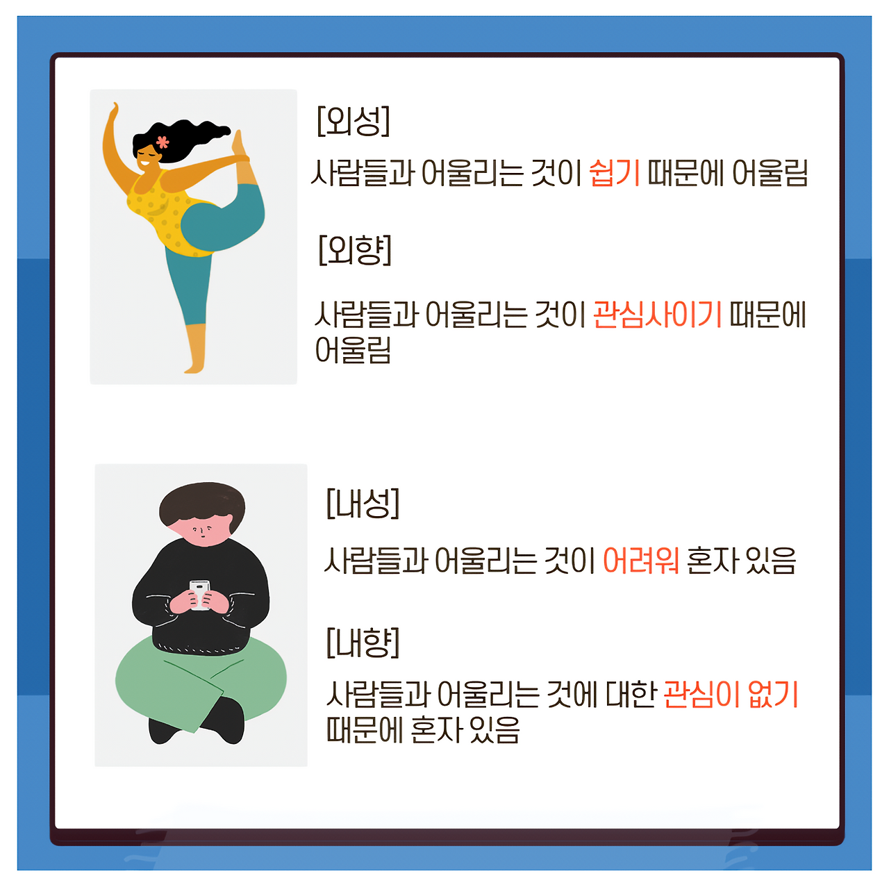 외향/외성 내향/내성 차이 | 인스티즈