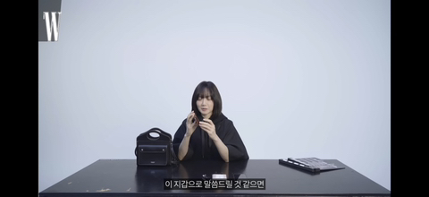 물건을 진짜 오래, 심플하게 쓰는 배두나 왓츠인마이백.jpg | 인스티즈