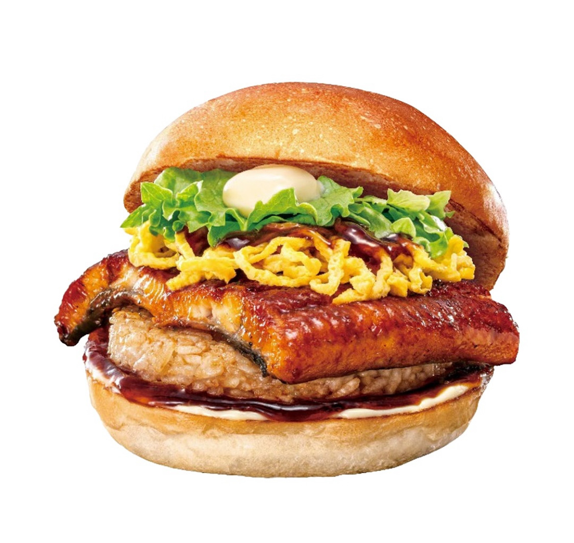 일본 롯데리아에서 출시한 장어덮밥버거 | 인스티즈