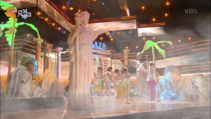 아이돌팬들 사이에서 예쁘다고 말나왔던 뮤직뱅크 세트들.jpg | 인스티즈