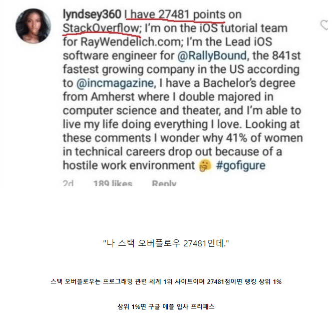 취미로 빅토리아 시크릿 모델하는 프로그래머...jpg | 인스티즈