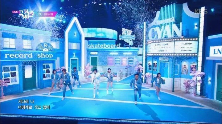 아이돌팬들 사이에서 예쁘다고 말나왔던 뮤직뱅크 세트들.jpg | 인스티즈