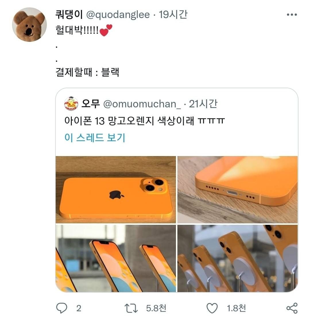 아이폰 예쁜색 출시될때 특징 | 인스티즈