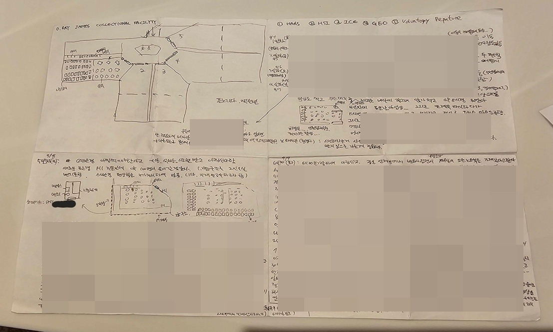 분노로 쓴 美구금일지…B1비자 근로자에 "노스코리아" 조롱도 | 인스티즈