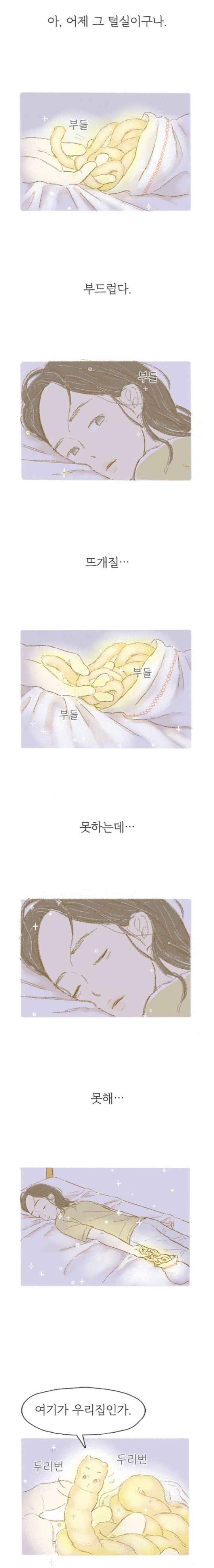 뜨개방에서 털실을 받아왔는데 실이 움직이는 것 같아요 | 인스티즈