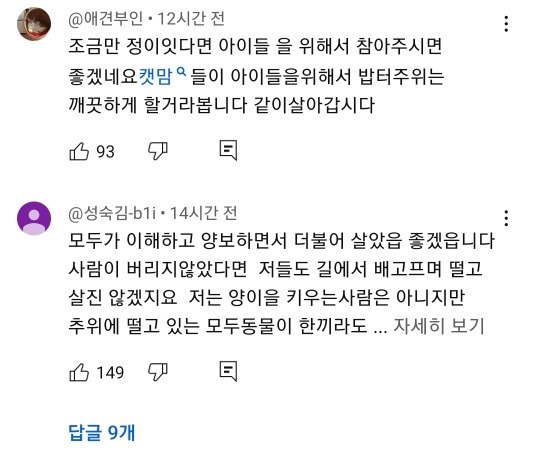 예전과 달라진 길고양이 급식소 겨울집 여론 | 인스티즈