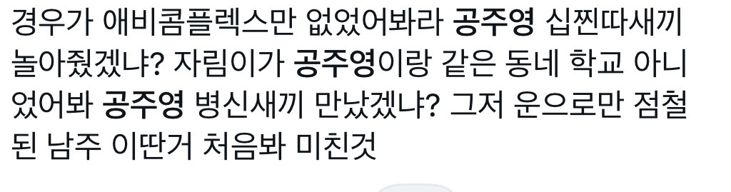 공주영 욕처먹던거 정말웃긴 달글 | 인스티즈