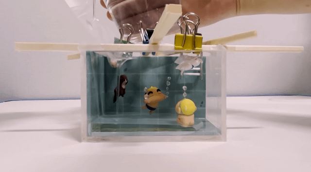 금손 유튜버의 클레이로 짱구 훈이 수영장 만들기 | 인스티즈