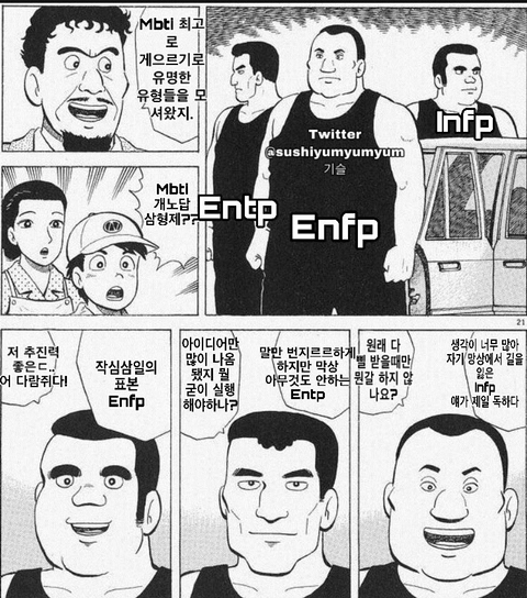 mbti 게으름 개노답 3형제 | 인스티즈
